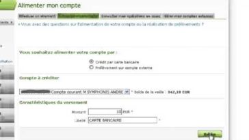 Comment alimenter son compte Fortuneo ?