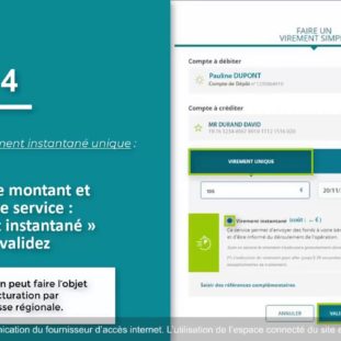 comment faire un virement sur ma french bank