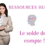 Quand doit être versé le solde de tout compte ?