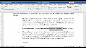 Quel est le montant maximum sur un compte courant ?