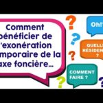 Quel revenu pour Exonération taxe foncière ?
