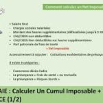 Quelle est la différence entre le net imposable et le net à payer ?